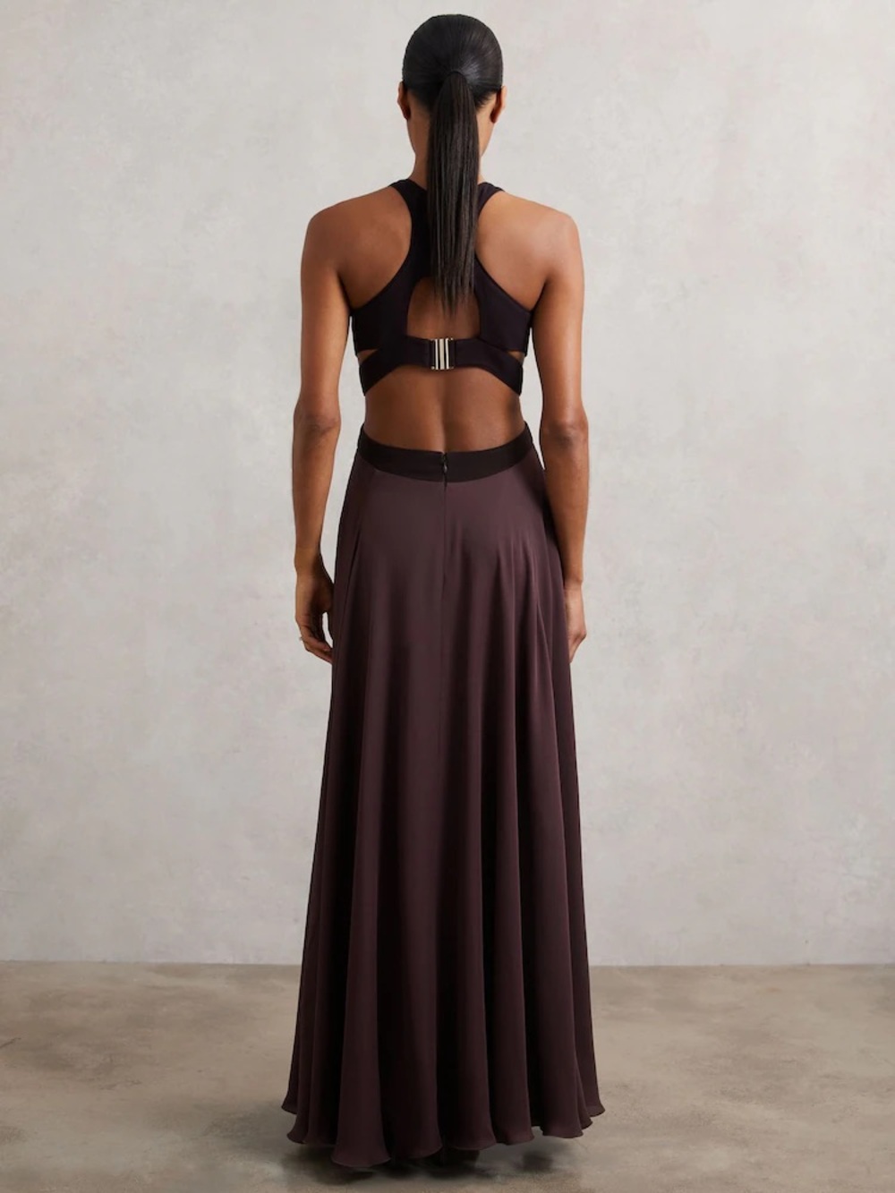 Reiss Paloma Cut-Out Racerback Maxi Dress *NWT* - Picture 5 of 6